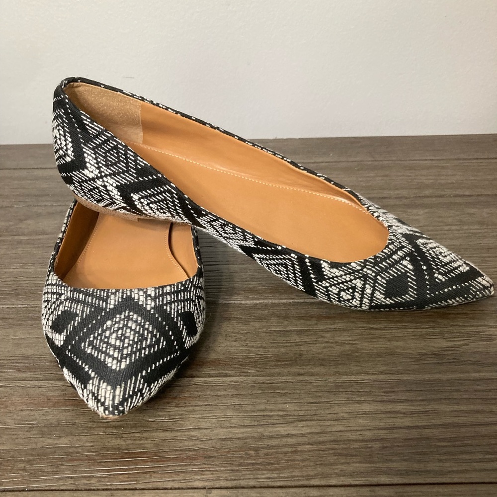 J. crew aztec tribal flats